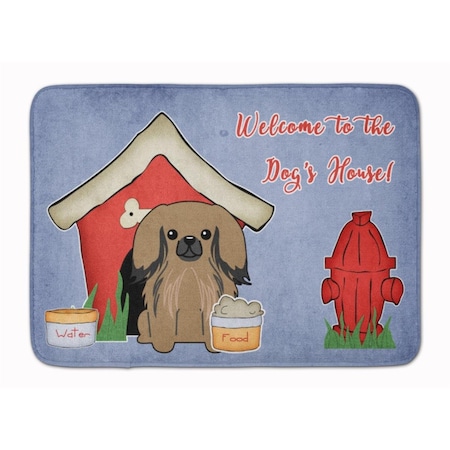Carolines Treasures Dog House Collection Pekingnese Tan Machine Washable Memory Foam Mat BB2856RUG
